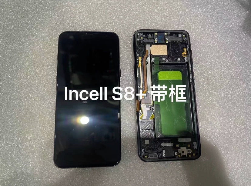 For Samsung S8 G9500 LCD screen assembly S8+ G9550 lcd display screen assembly with frame