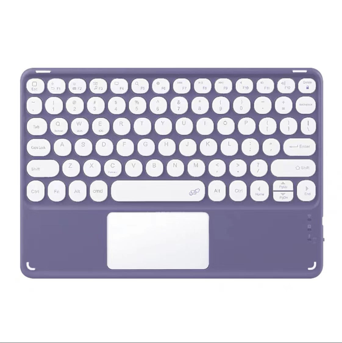 Samsung ipad keyboard phone iPhone tablet round key bluetooth keyboard protective Accessories