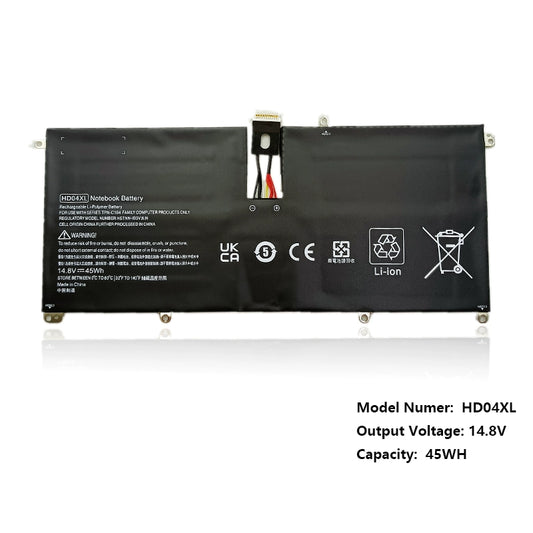 (Shipping fee not include)全新for HP/for惠普  HSTNN-IB3V TPN-C104  笔记本内置 battery  HD04XL