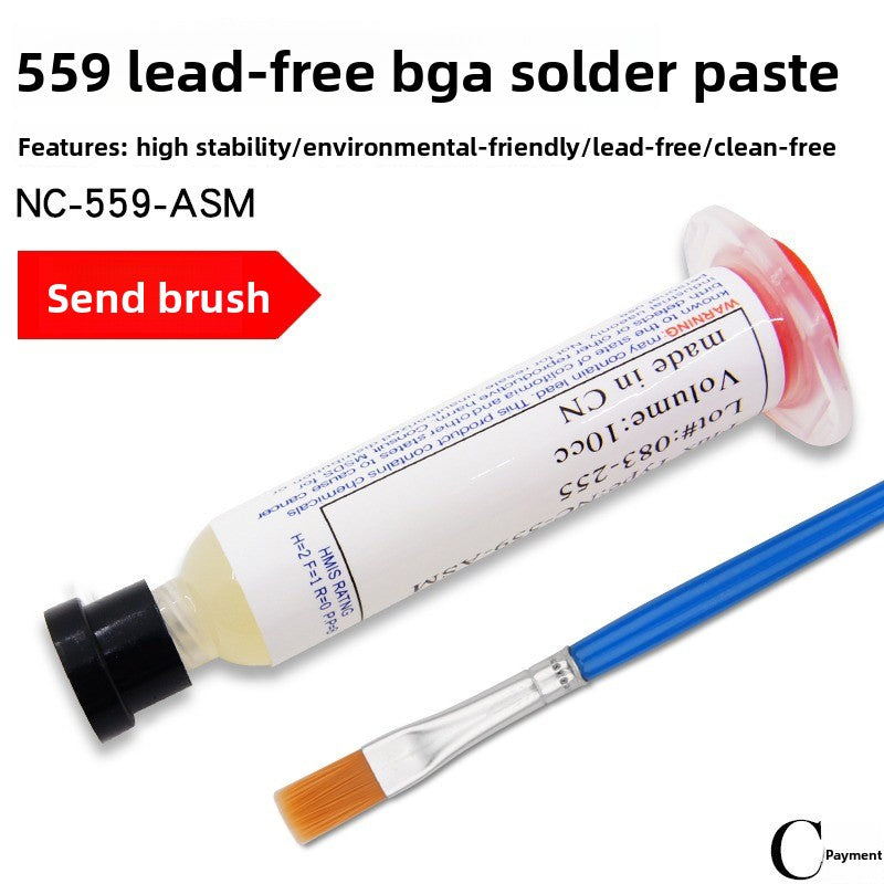Mobile phone repair welding bga solder flux lead-free halogen-free flux leave-in rosin solder paste solder oil  Laptop Mobile Phone Repair tools