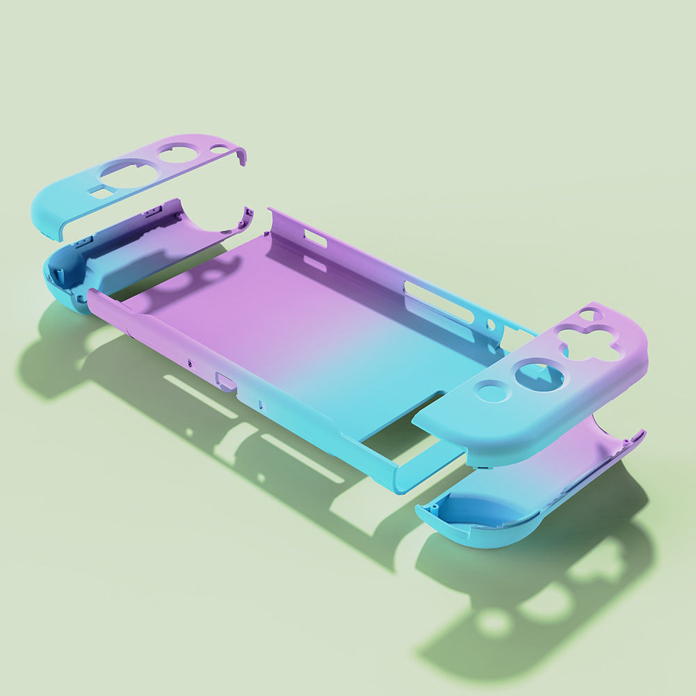 Switch console case is suitable for Nintendo Switch case, skin-friendly feel oil gradient color host case
