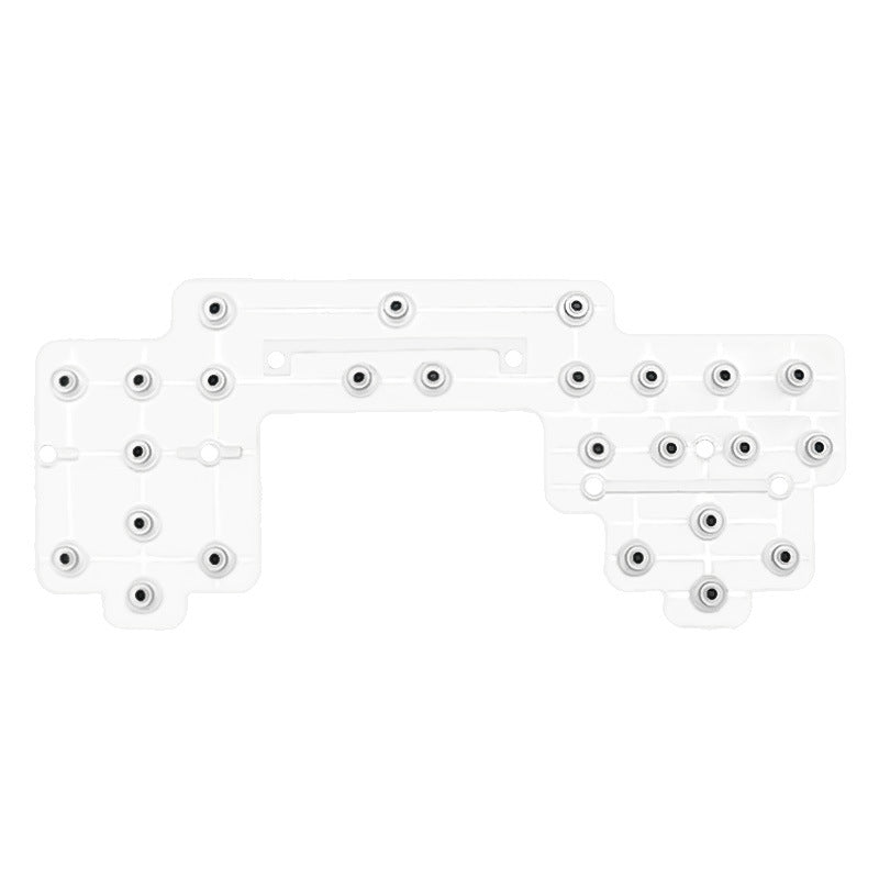Gamepad conductive glue ps4 handle silicone buttons, suitable for 360 white conductive buttons silicone wholesale