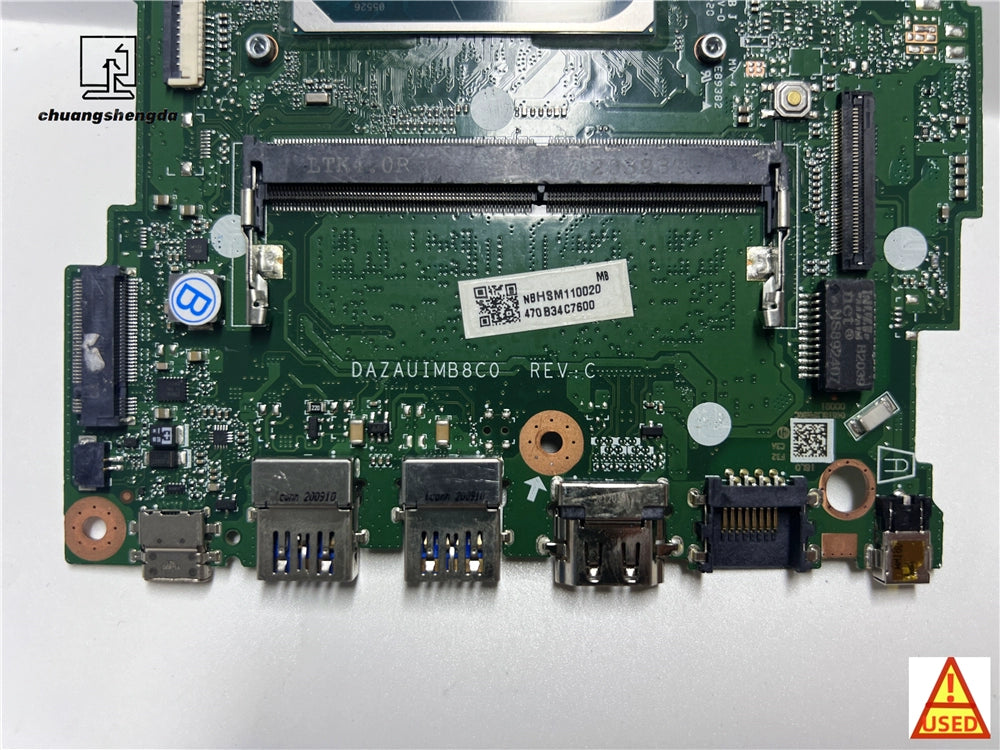 (Shipping fee not include)Acer 鸿基 motherboard system board A515-55G /57G NBHSM11002  i5-1035G1 DAZAUIMB8C0