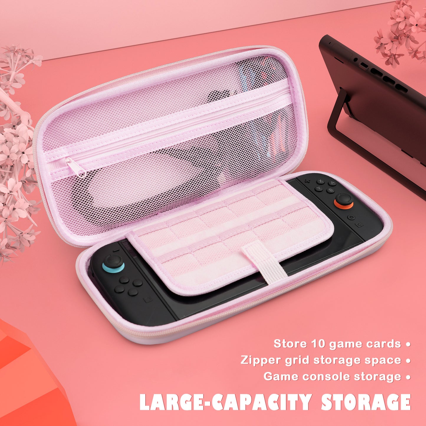 Suitable for Nintendo Switch 2 Host Storage Bag Switch 2 Sakura Bag Game Console Oblique Span Bag Portable Bag