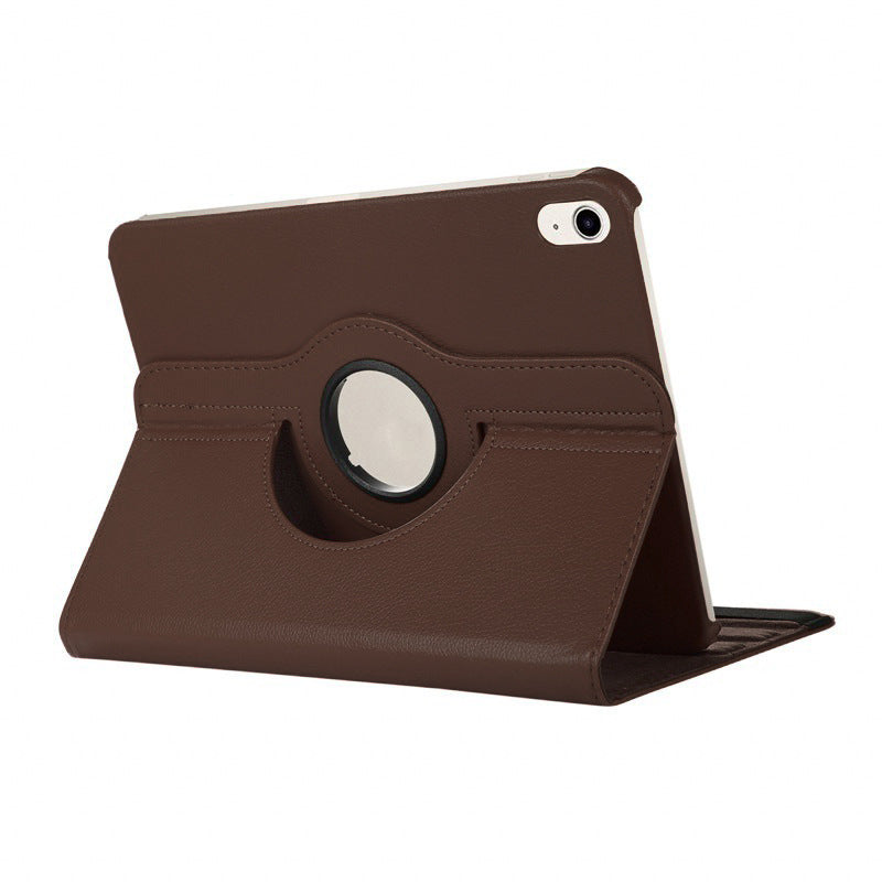 Applicable to Samsung TAB A9plus tablet protective case t500 rotating A7lite lychee pattern leather case A810.5 shell protective Accessories