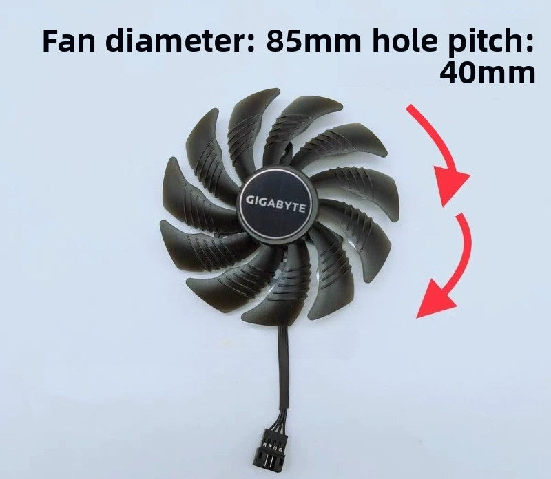 Gigabyte RTX2060 GTX1650/1660/1660Ti/1070 1060 1050Ti graphics card fan