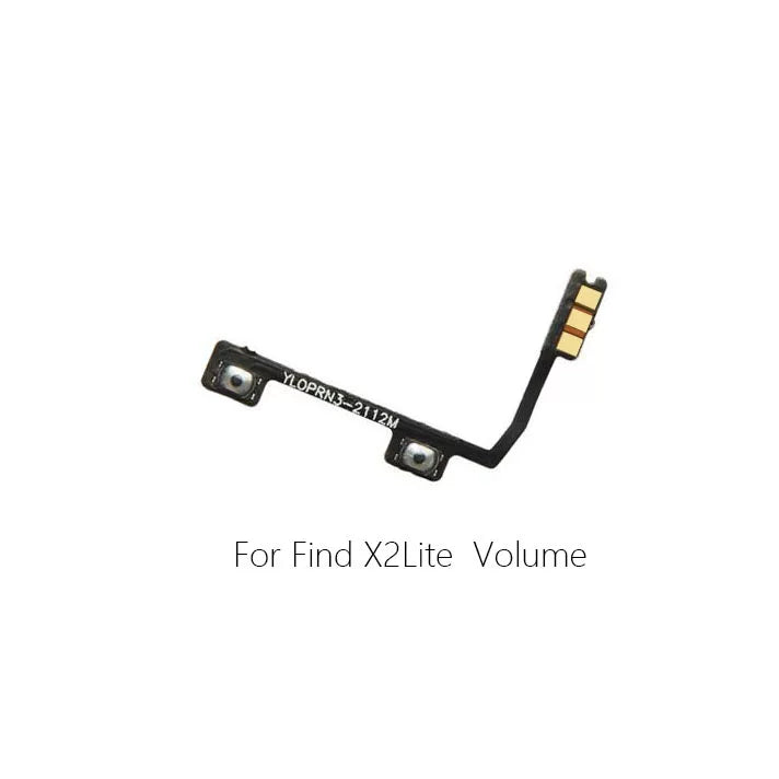 Oppo Find X X2 X2Lite X2Pro X3Lite X3Pro Power cable Switch on of ribbon flex