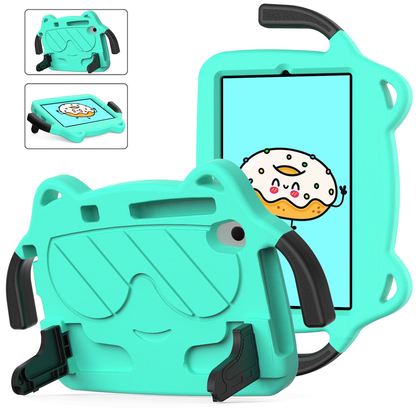 Suitable for TCL Tab8 LE 9137w Children's anti-drop safety handle 9132x cute protective cover bracket protective Accessories