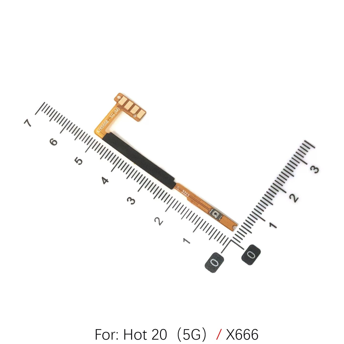 Tecno Infinix Hot20 20Play Hot30 S3X Power cable Switch on volume of ribbon flex cable X666B