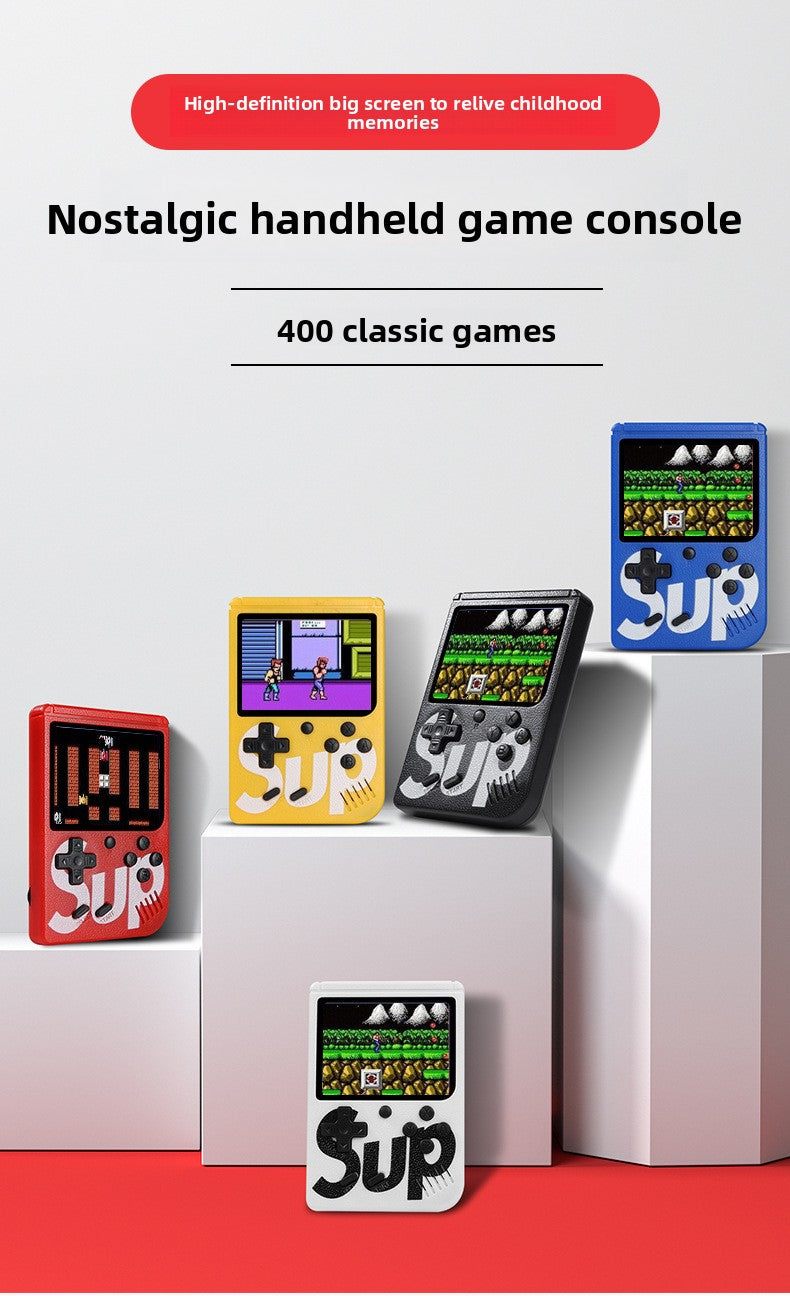 3" inch HD X7 special 400 classic games  SUP 400 500 in one rechargale Handheld Game  Player console  Mini handheld game console 400 in 1