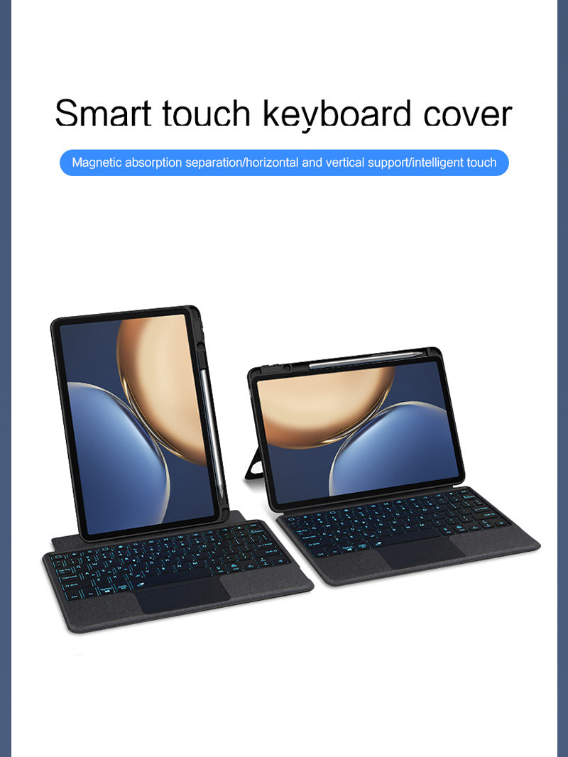 Applicable Honor V8 Tablet Magic Touch Keyboard Case Honor Tablet V7 Pro Bluetooth Keyboard Split Leather Case Protective Accessories