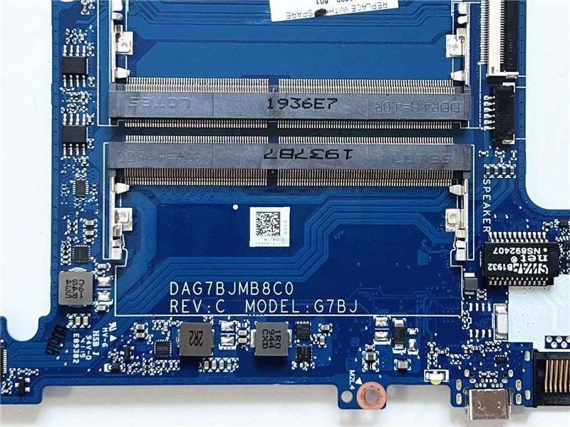 (Shipping fee not include)hp惠普笔记本 motherboard system board 15-CW L46709-601 Ryzen3 3300U DAG7BJMB8C0