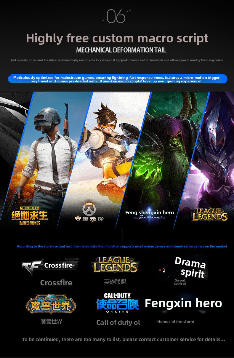 Silver Condor game keyboard, mouse and earphones three-piece set, mechanical feel keyboard and mouse kit