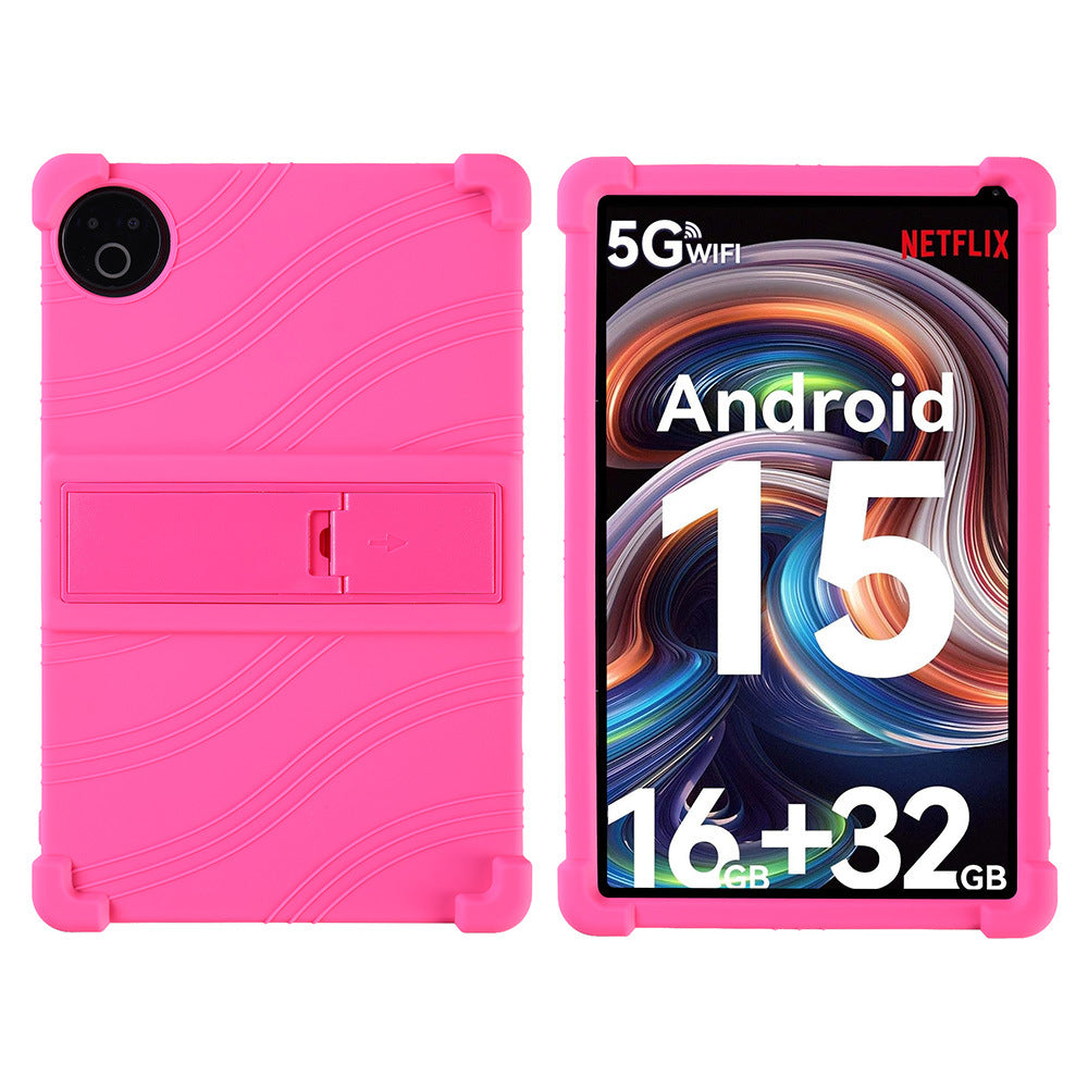 Applicable AEEZO KB1004 Tablet PC protective case 10 inch KB1001 soft silicone adjustment bracket protective case Protecting case