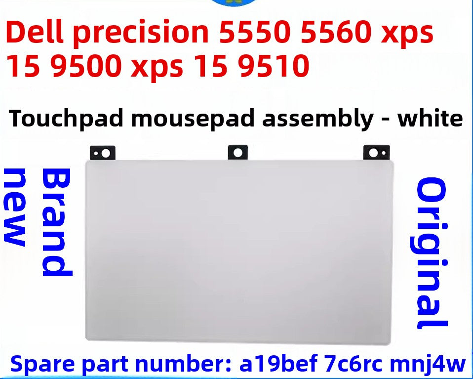 Dell XPS 15 9500 9510 Precision 5550 5560 Touchpad Mouse trackPad TP Bracket Cable 0MNJ4W  A19851 07C6RC 0K2CX9 A19BEF