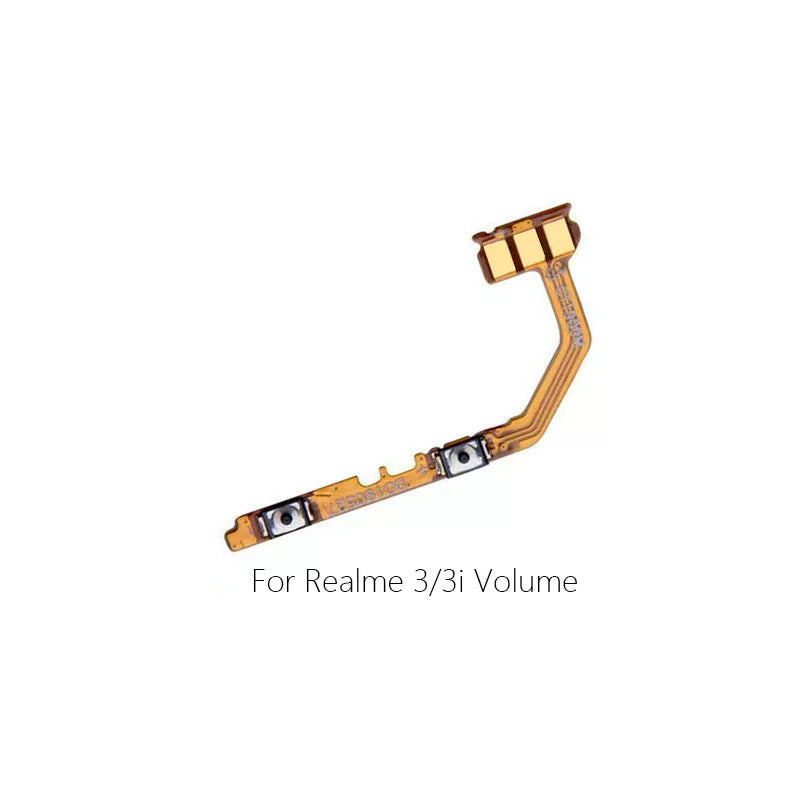 For Oppo Realme 3 5 6 3Pro 5Pro 6Pro Power cable Switch on volume flex of ribbon