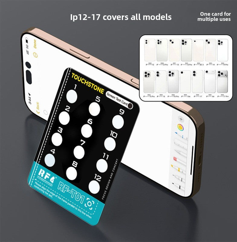 Lens for Authenticity Testing of Original iPhone Screens Inspection Screen, Assembled Screen, Third Party  iPhone 12-17 Series Apple FOG Screen Non-Disassembly Test Card repair tool