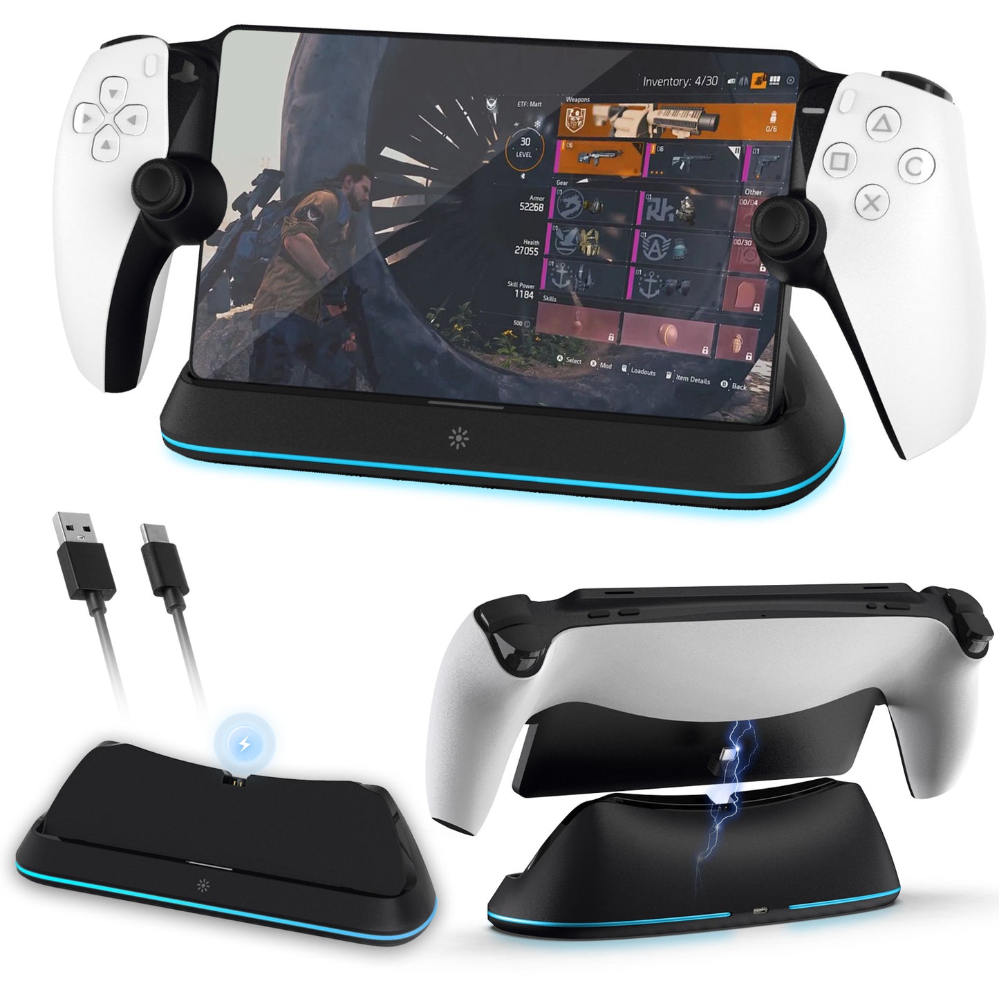 Station Portal Handheld Charging Base PS5 Portal Streamer Base HC-P3710
