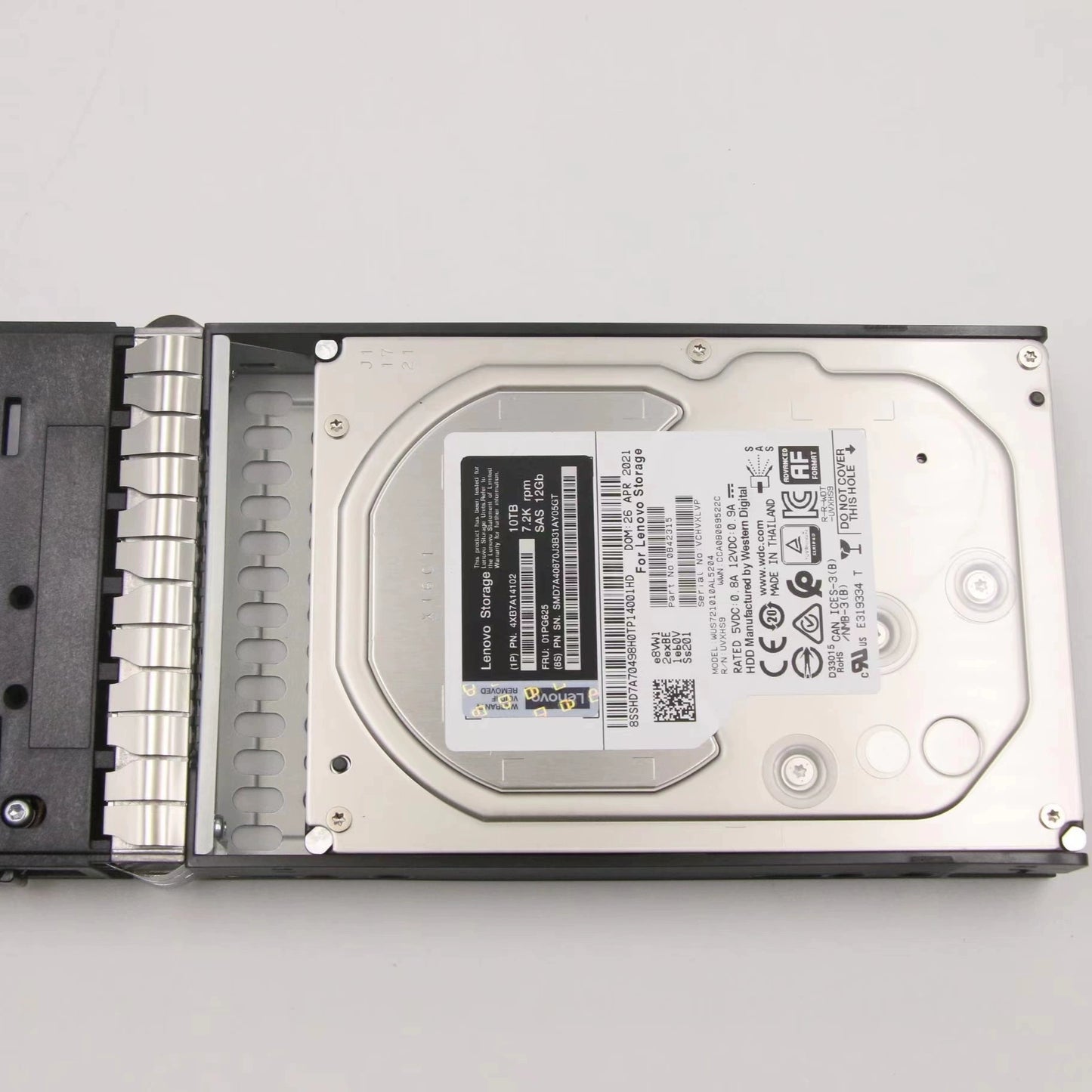 Lenovo 4XB7A14102 01PG625 10TB 7.2K rpm SAS 12Gb 10T DE Storage Hard Disk Servicer