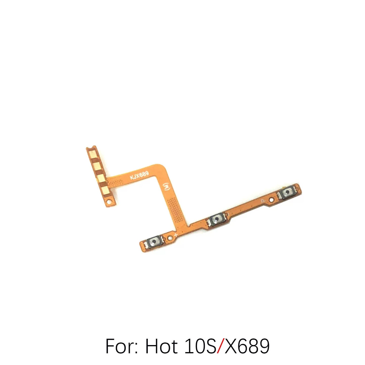 For Tecno Infinix Hot10i Hot10s Hot11 Hot12 Power cable Switch on of ribbon flex