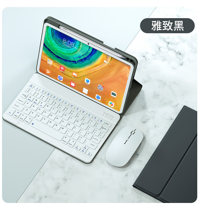 Suitable for Huawei 11.5 matepad11 10.8 V6 pen slot Bluetooth keyboard mouse set protective Accessories