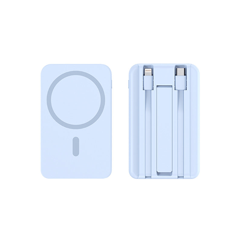 Magsafe magnetic power bank 22.5W fast charging mini with cable mobile power supply
