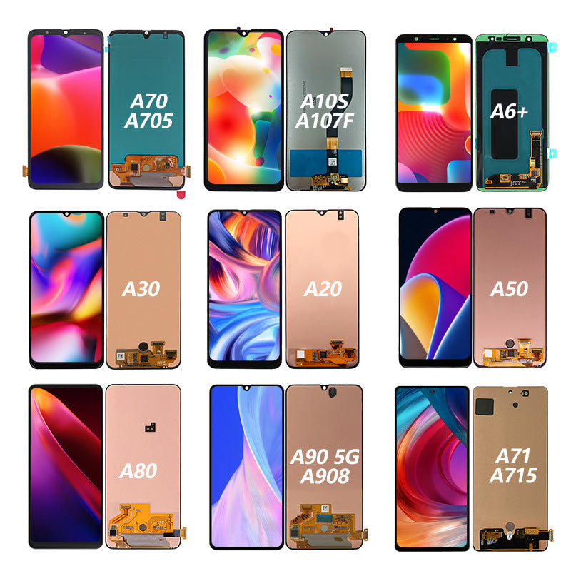 Samsung A12 A15 A20 A30 A50 LCD Screen Assembly A12   M127 A02S  (A055) A05S (A057 J6 plus (J415/J610/J615) A04