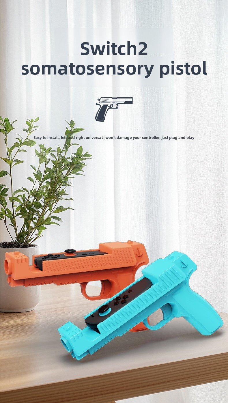 Switch2 somatosensory gun small handle shooting game gun stock NS2 left and right handle handle 2 packs without handle