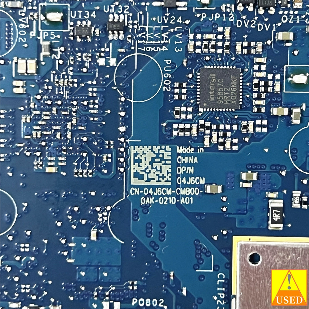 (Shipping fee not include)DELL motherboard  system board  Latitude 7410 04J6CM  I5-10310U RAM:16G LA-J261P