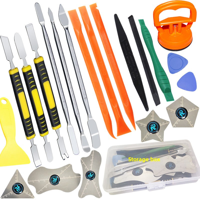 Laptop mobile phone disassembly opening tool kit pry tools repair skewer screen battery Upturned blade metal plastic crowbar tool Repair Tools