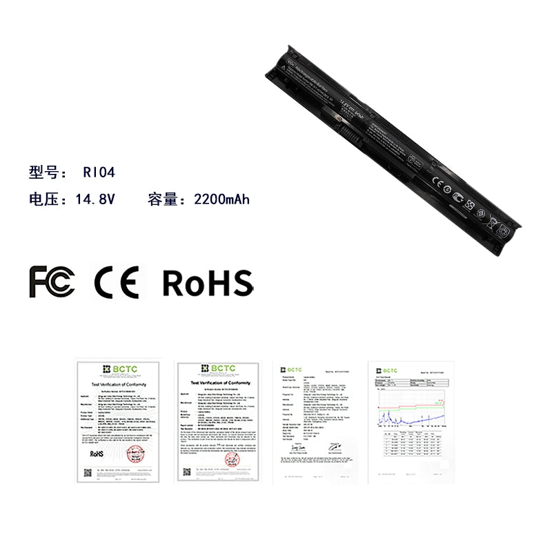 (Shipping fee not include)HPfor惠普  ProBook 450 455 470 G3 HSTNN-PB6Q  replacement  battery  RI04