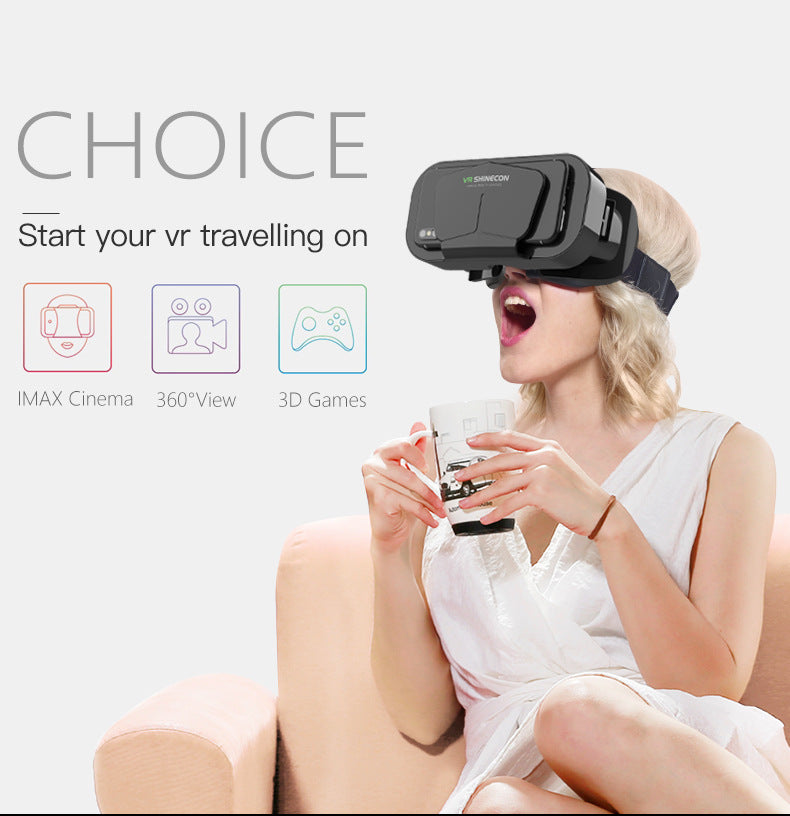 VR Thousand Magic VR Glasses G10 Virtual Reality Panoramic Large Screen Mobile Phone 3D Glasses