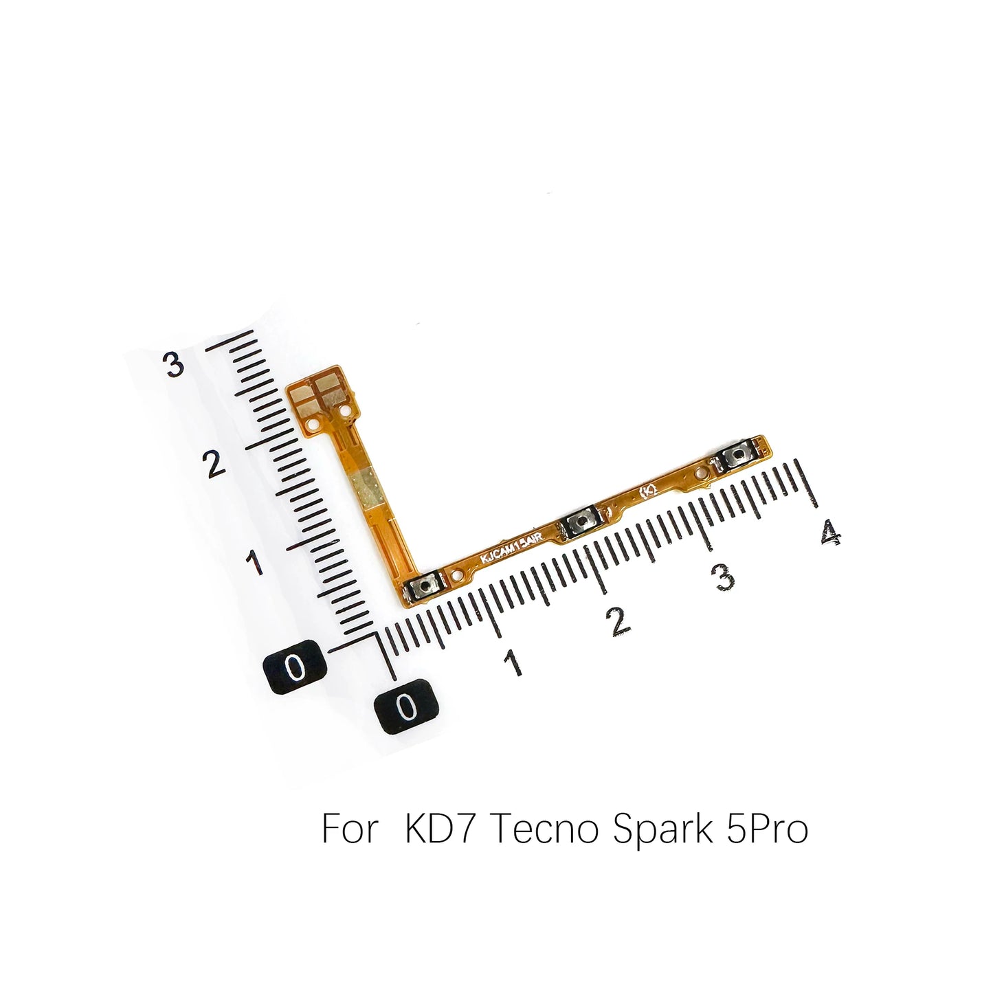 Suitable for Tecno Spark Go BG6 KC8 KD6 KD7 KF7J KL5 5Air 5Pro Power cable Switch on of ribbon flex cable