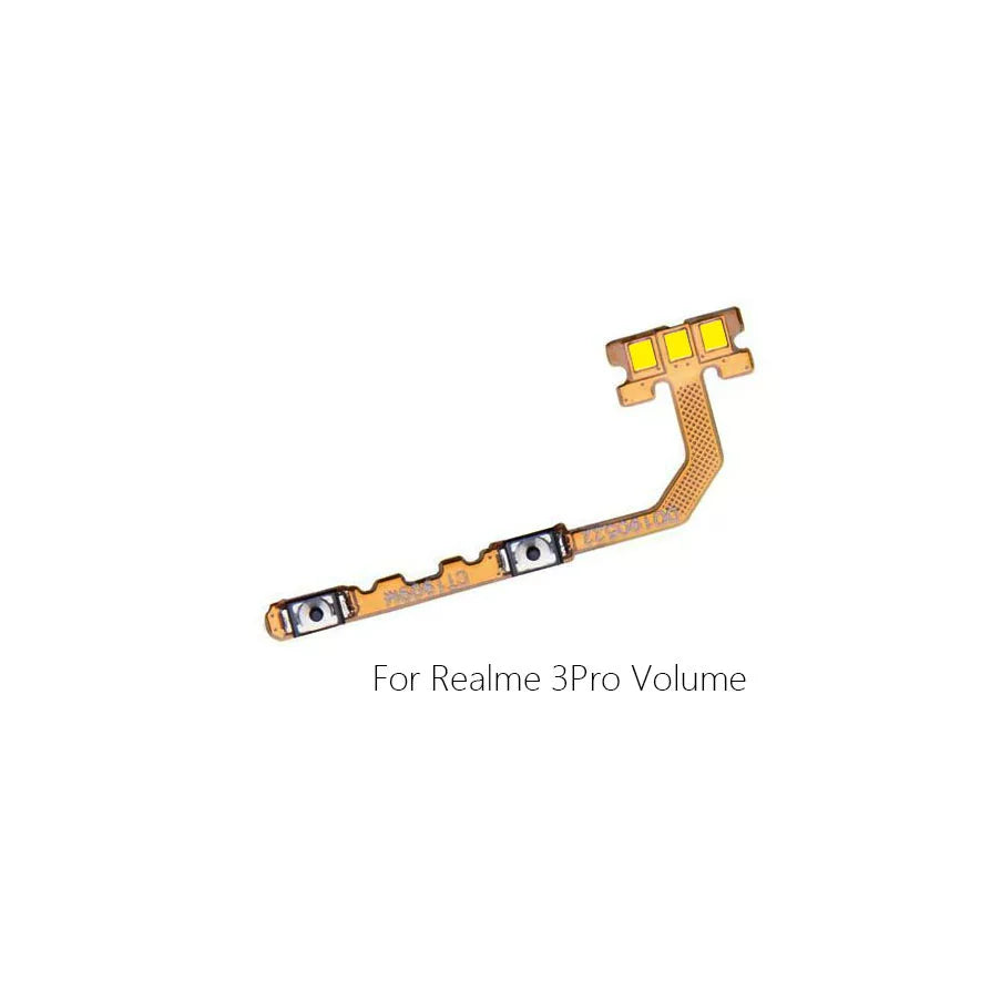 For Oppo Realme 3 5 6 3Pro 5Pro 6Pro Power cable Switch on volume flex of ribbon