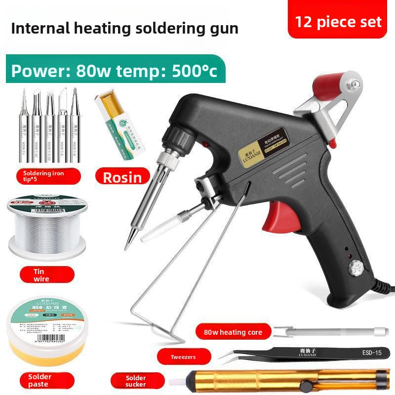 Electric soldering iron automatic tin repair welding household small high power solder gun machine manual 120W  Laptop Mobile Phone Repair tools