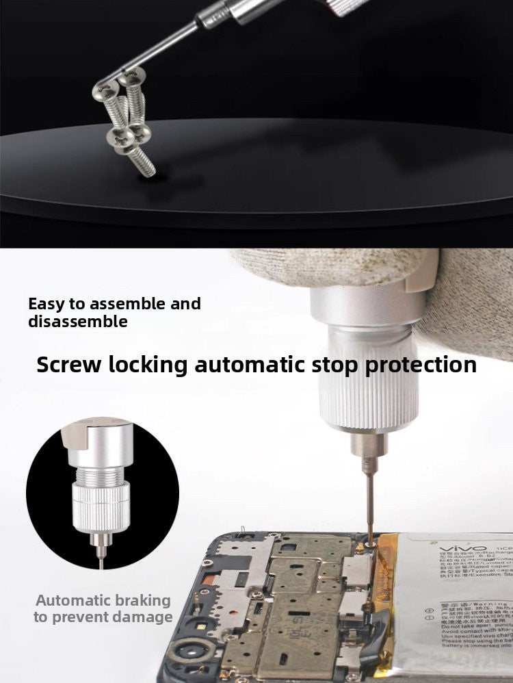 PXTX Tool Electric Screwdriver Cross Screw Batch Small Mini 800 Screwdriver Maintenance Rechargeable