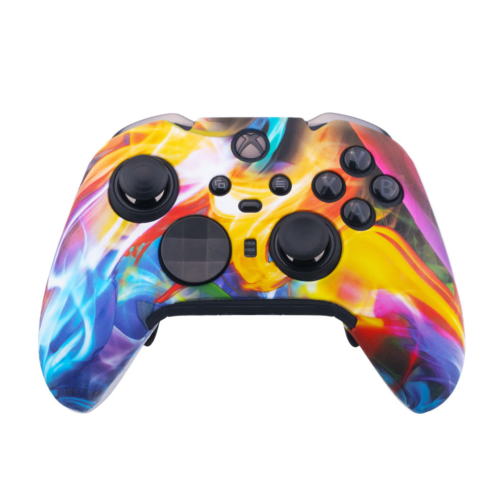 Water transfer camouflage silicone cover for XBOXONE Series X/S gamepad case