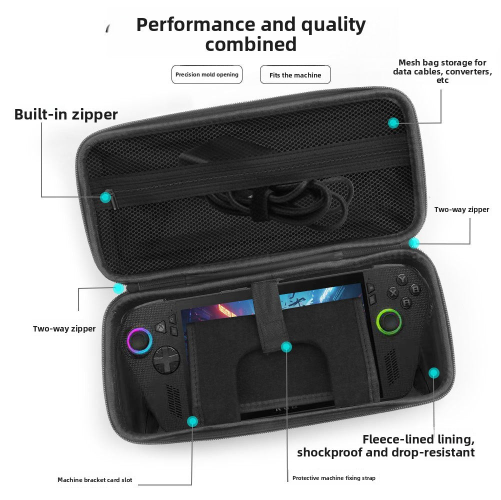 For ROG Xbox ally handheld storage bag ROG Xbox ally X cloth pattern waterproof tote bag