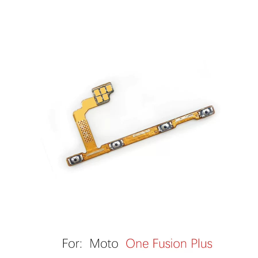For Motorola One Fusion Plus Action Hyper One Zoom Power cable Switch on of ribbon flex cable