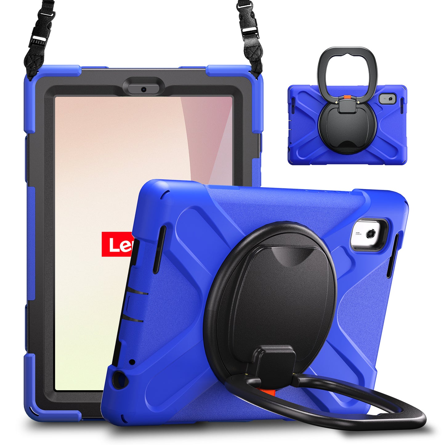 Applicable Lenovo M9 tablet 2023 silicone anti-drop case K9 protective cover TB-310FU bracelet bracket long shoulder strap protective Accessories