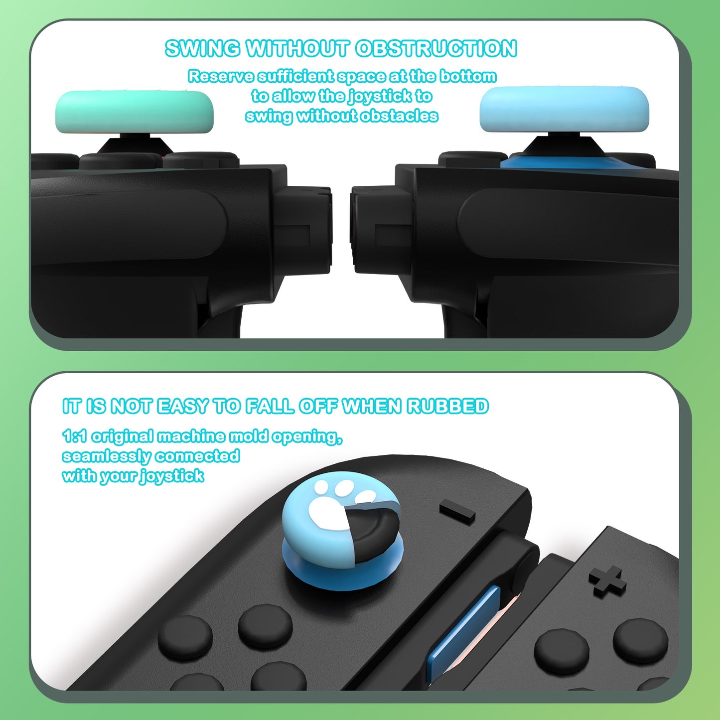 Switch 2 rocker cap Suitable for Nintendo Switch 2 silicone protective cap Left and right handle Cat lying button cap