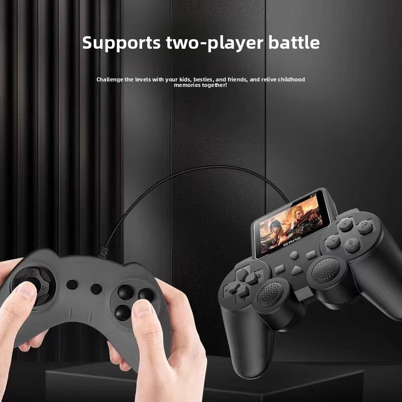 Handheld console 2in1 S10  520games HD 1020mAh type C rechargable games Handheld Game Player console