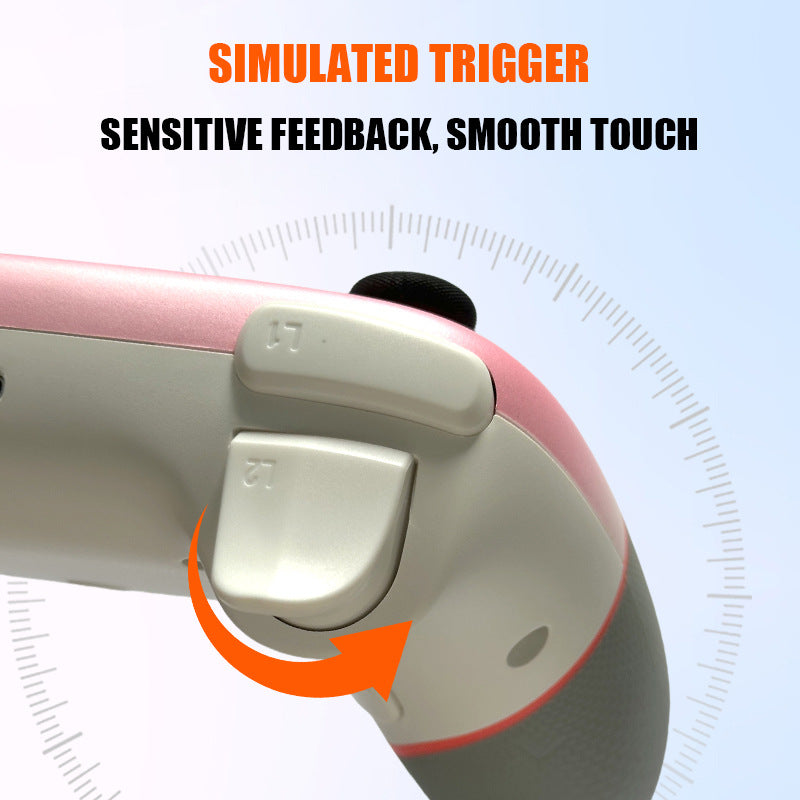 Switch Gamepad for Nintendo Switch 2 Wireless Handle Controller with RGB Light with Back Button