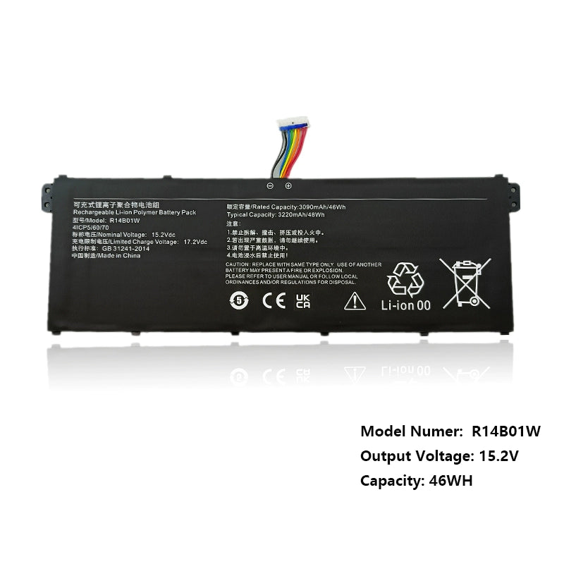 (Shipping fee not include)for小米RedmiBook 14/16 XMA1901-AA/AG  replacement  battery  R14B01W