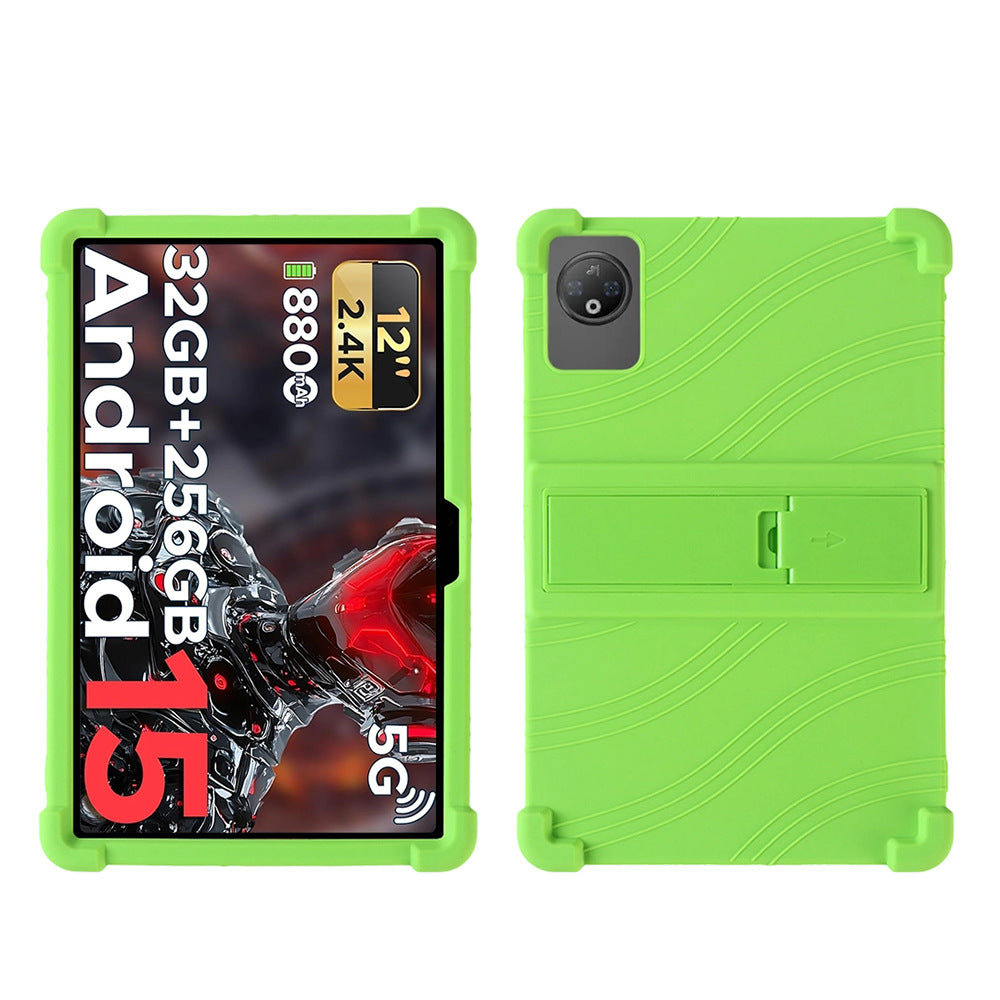 Applicable DOOGEE VPad tablet protective case 5G 12 inch office with bracket anti-drop soft silicone protective case Protect case