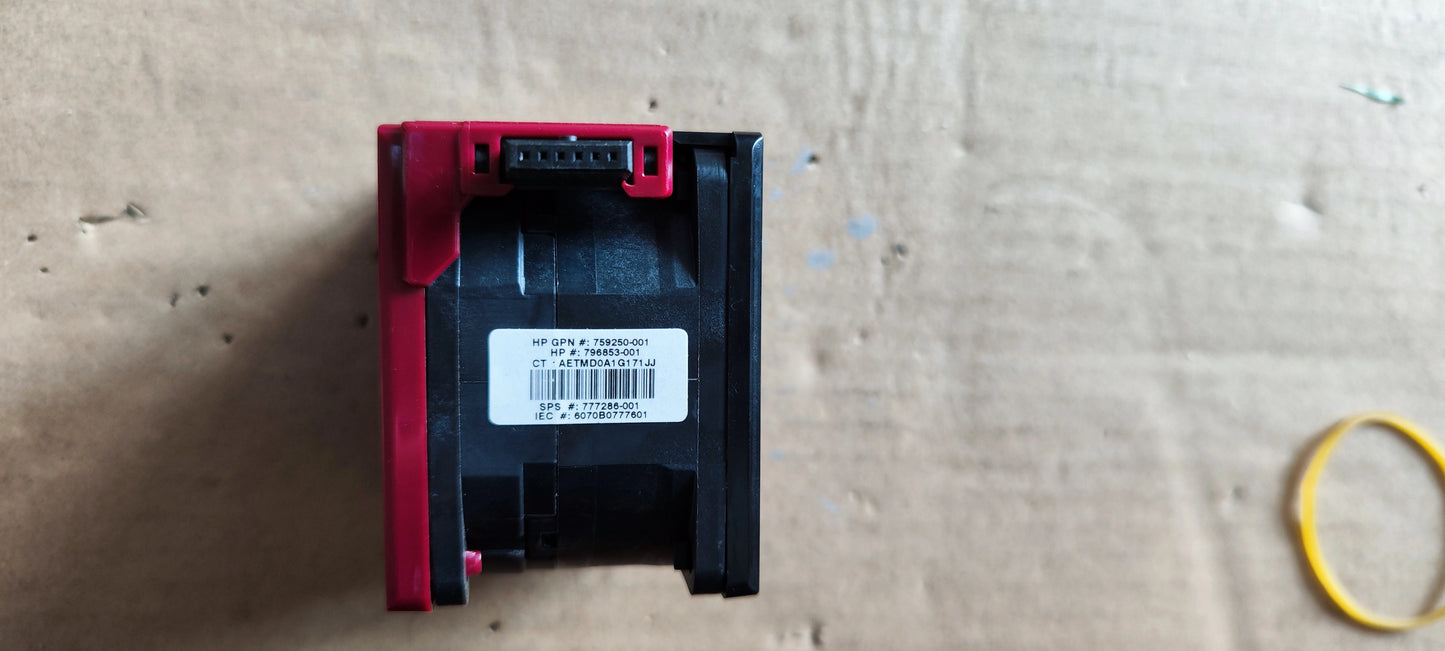 Servicer HP DL380 G9 Original High Performance Fan 759250-001 777286-001