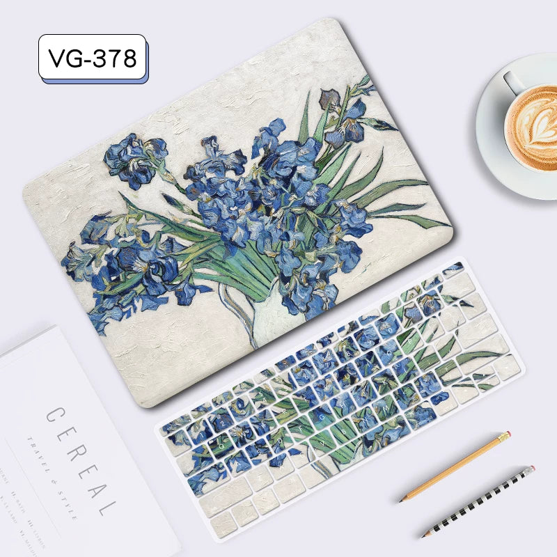 MacBook Air Pro 11 "12" 13 "14" 15 "16" Laptop Case, Van Gogh Oil Painting Computer Case, Anti-Drop, Computer Case Laptop accessories