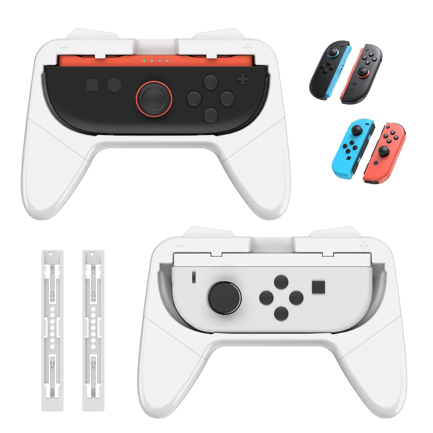 Switch 1/2 Universal Handlebar for Nintendo Swich 2 Joy-Con Grip Switch Handlebar