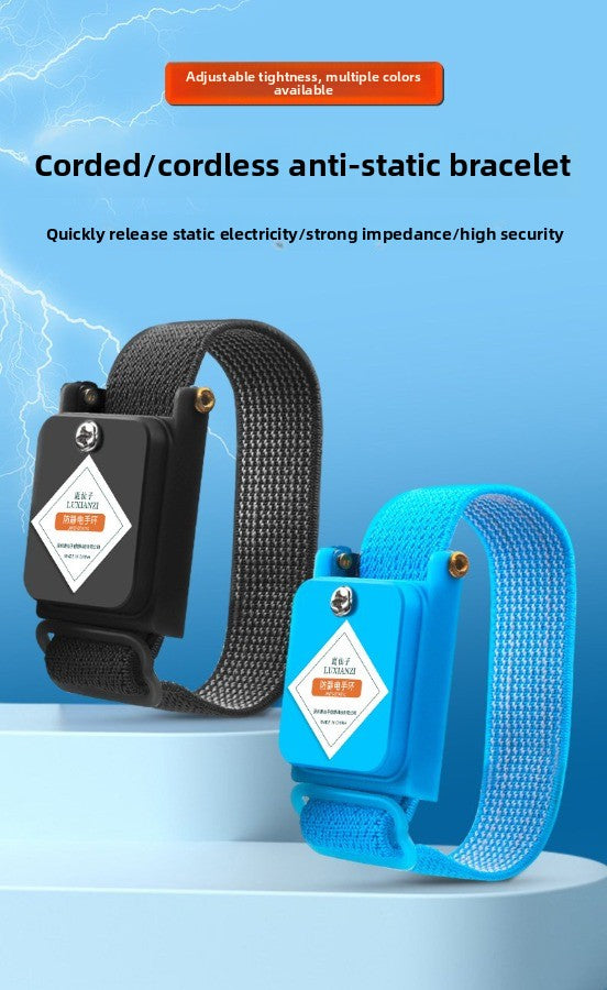 Wireless anti-static bracelet, human body static cordless, electronic wired to remove static ring  Laptop Mobile Phone Repair tools