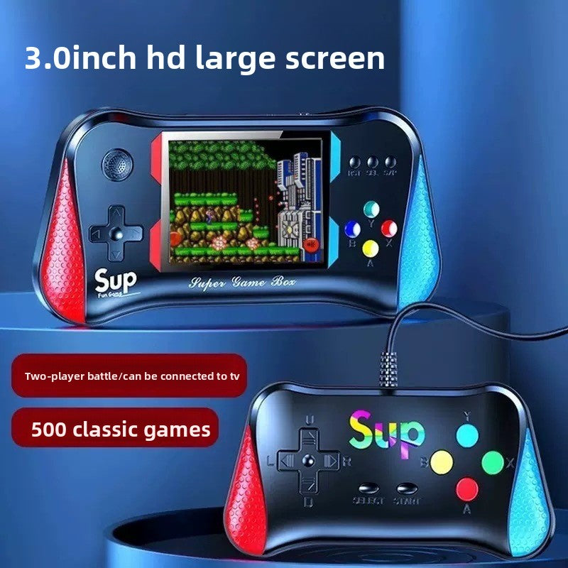 3" inch X7M HD PSP 1200mAh rechargable sup games Handheld Game Player console 500-In-1 Classic Doubles Handheld